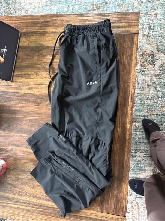 ASRV Other - ASRV Men's Black Athletic Joggers with Drawstring Waist